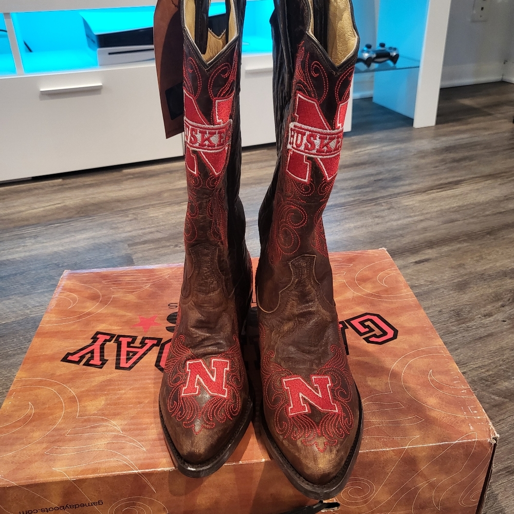 Gameday Boots Women's Boot Ladies 13 Inch University ofNebraska - Picture 5 of 9
